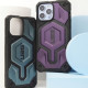Чохол ударостійкий NEW UAG PRO MONARCH CARBON MAGSAFE for iPhone 14 Red mag-2000001459430104028