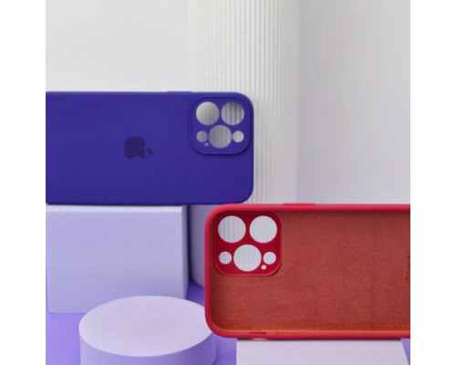 Silicone Case Full Camera Square side for iPhone XR Grey mag-2000001461884142662