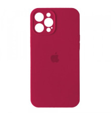 Чохол Silicone Case Full Camera Copy for iPhone 15 Pro (36) rose red mag-2000001468326131356