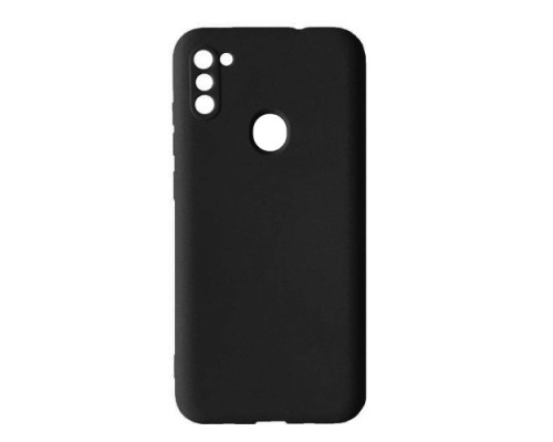Чохол Silicone Case Camera (no logo) для Samsung A11 (A115) black mag-2000001470220104451
