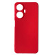 Чохол Silicone Case Camera (no logo) для Realme C55 red mag-2000001470510104476