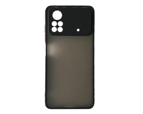 Чохол-бампер захисний Gingle Matte Case Xiaomi Poco X4 Pro 5G black mag-200000147826434879