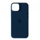 Чохол 1:1 Original Silicone Case with MagSafe for iPhone 15 Pro Max Storm Blue mag-200000147878334925