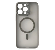 Чохол ROCK Guard with Magnetic (Foldable Bracket) for iPhone 15 Titanium Grey mag-2000001487471104816