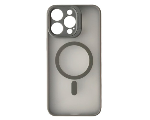 Чохол ROCK Guard with Magnetic (Foldable Bracket) for iPhone 15 Titanium Grey mag-2000001487471104816