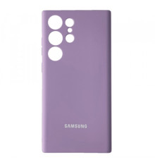 Чохол Silicone Case Full for Samsung S24 Ultra Lilac mag-2000001488928104897