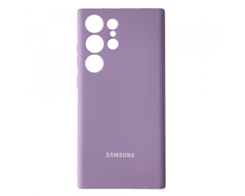Чохол Silicone Case Full for Samsung S24 Ultra Lilac mag-2000001488928104897