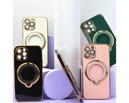 Чохол GLITTER SHINING HOLDER MagSafe for iPhone 14 Pro Max Pink mag-200000149668818642