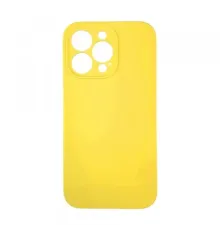 Чохол Silicone Case Full Camera Copy for iPhone 14 Pro ( 4) yellow mag-2000001400449148875