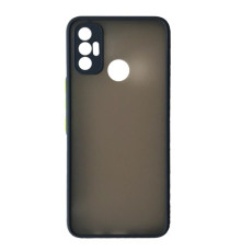 Чохол-бампер захисний Gingle Matte Case Tecno Spark 7 blue mag-200000140156946453