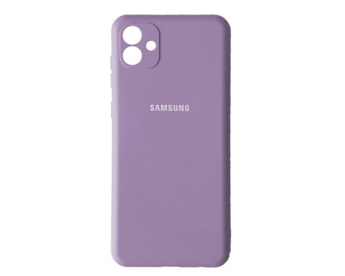 Чохол Silicone Case Full for Samsung A04 (A045) 2022 Lilac mag-200000141867313619