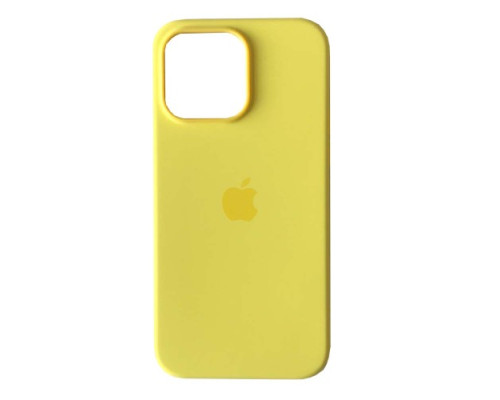 Чохол 1:1 Original Silicone Case with MagSafe for iPhone 14 Pro Max Canary Yellow mag-2000001439012103429