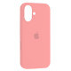 Чохол Silicone Case Full Copy for iPhone 16 ( 6) light pink mag-200000154075661471