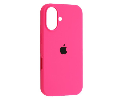 Чохол Silicone Case Full Copy for iPhone 16 (47) hot pink mag-200000154098553793