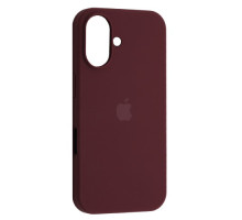 Чохол Silicone Case Full Copy for iPhone 16 (67) plum mag-200000154111151552