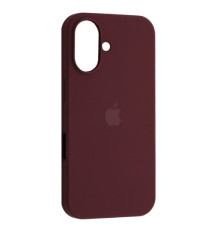 Чохол Silicone Case Full Copy for iPhone 16 (67) plum mag-200000154111151552