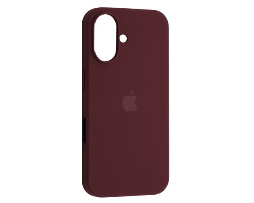 Чохол Silicone Case Full Copy for iPhone 16 (67) plum mag-200000154111151552