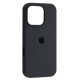 Чохол Silicone Case Full Copy for iPhone 16 Pro (15) pebble mag-2000001541753106039