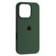 Чохол Silicone Case Full Copy for iPhone 16 Pro (58) pine green mag-2000001541982106061