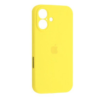 Чохол Silicone Case Full Camera Copy for iPhone 16 Plus ( 4) yellow mag-200000154733552041