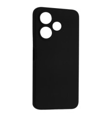 Чохол Silicone Case luxury для Xiaomi Redmi 13/Poco M6 4G Black mag-200000155089258513
