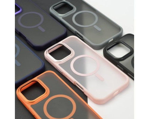 Чохол NEW MATTE MAGSAFE for iPhone 15 Pro Max Orange mag-200000155221657478