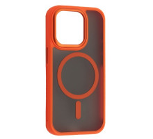 Чохол NEW MATTE MAGSAFE for iPhone 15 Pro Max Orange mag-200000155221657478