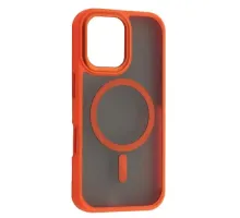 Чохол NEW MATTE MAGSAFE for iPhone 16 Pro Max Orange mag-2000001552452152352
