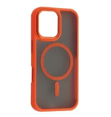 Чохол NEW MATTE MAGSAFE for iPhone 16 Pro Max Orange mag-2000001552452152352