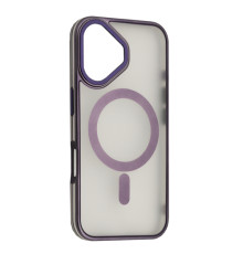 Чохол Perfect Case with MagSafe for iPhone 16 Plus titanium purple mag-2000001552704131754