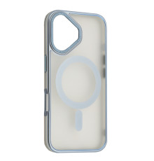 Чохол Perfect Case with MagSafe for iPhone 16 titanium light blue mag-2000001552902131774