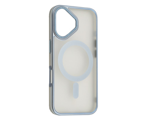 Чохол Perfect Case with MagSafe for iPhone 16 titanium light blue mag-2000001552902131774