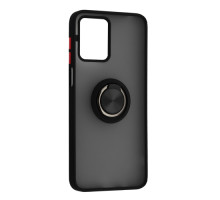 Чохол Gingle Ring Case for Motorola G13 4G/G23 4G Black mag-200000156006855853