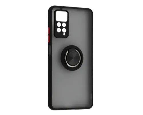 Чохол Gingle Ring Case for Xiaomi Redmi Note 11 Pro Black mag-2000001560983145332