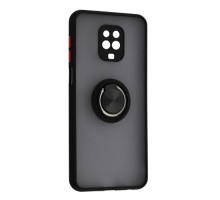 Чохол Gingle Ring Case for Xiaomi Redmi Note 9S/9Pro Black mag-2000001561423138017