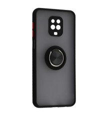 Чохол Gingle Ring Case for Xiaomi Redmi Note 9S/9Pro Black mag-2000001561423138017