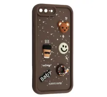 Чохол HAPPY Donut Case for iPhone 7 Plus/8 Plus Brown mag-2000001561911143770
