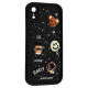Чохол HAPPY Donut Case for iPhone XR Black mag-2000001562024135217