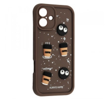 Чохол HAPPY Cookie Case for iPhone 16 Brown mag-2000001562901106657