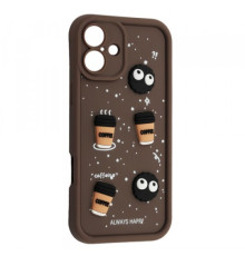 Чохол HAPPY Cookie Case for iPhone 16 Brown mag-2000001562901106657
