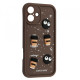 Чохол HAPPY Cookie Case for iPhone 16 Brown mag-2000001562901106657