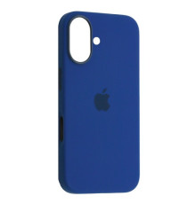 Чохол 1:1 Original Silicone Case with MagSafe for iPhone 16 Plus Ultramarine mag-2000001571620106783