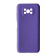 Чохол Silicone Case Camera (no logo) для Xiaomi Poco X3/X3 Pro lilac дефект пакування mag-2000001571750106796