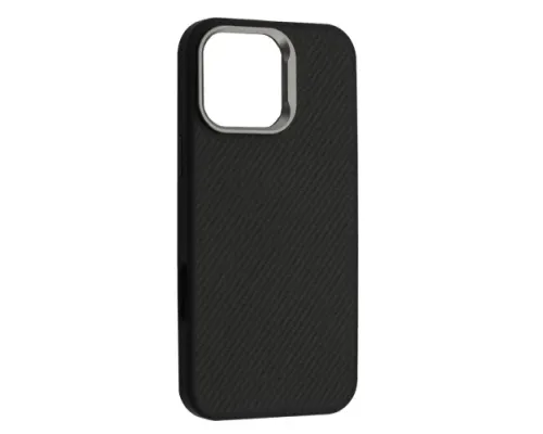 Чохол KEVLAR STYLE MagSafe for iPhone 16 Pro Black дефект пакування mag-2000001581285153438