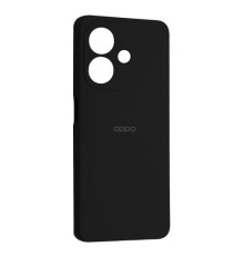 Чохол Silicone Case Full for Oppo A3 Black mag-2000001582381134631