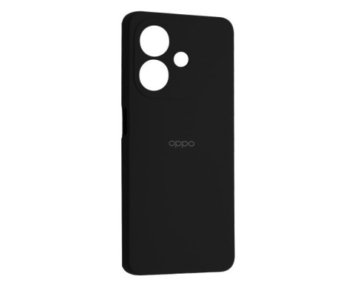 Чохол Silicone Case Full for Oppo A3 Black mag-2000001582381134631