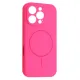 Чохол Silicone Case Full Camera Fine Ring MagSafe for iPhone 16 Pro Firefly mag-2000001586433143669