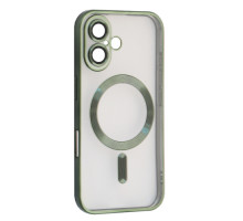 Чохол SHINING Camera MagSafe for iPhone 16 Plus Dark green mag-2000001586853132078