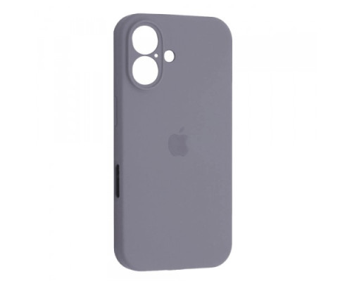 Чохол Silicone Case Full Camera Copy for iPhone 16 (46) lavander grey дефект пакування mag-2000001589670131250