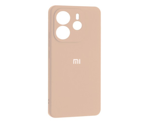 Чохол Silicone Case Full for Xiaomi Redmi Note 14 4G Global version Pink Sand mag-2000001590690137993
